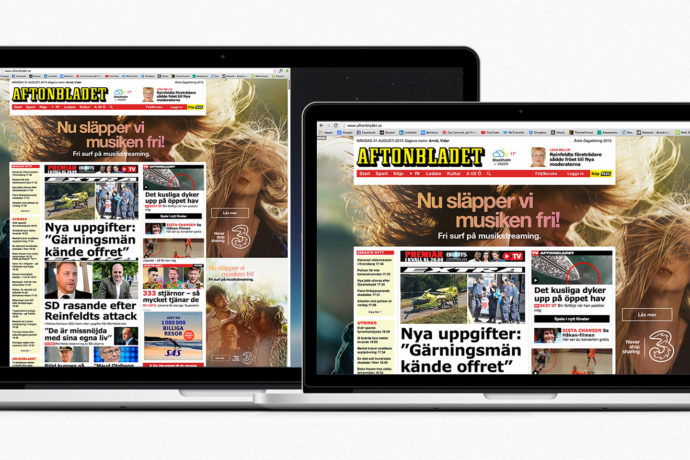 El diari suec Aftonbladet, un enorme èxit digital amb anuncis locals